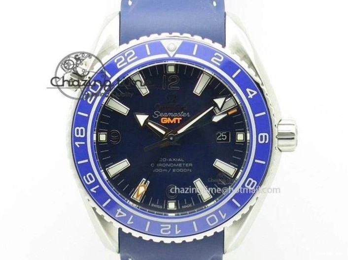 0517 Timeless Planet Ocean 600M Chrono SS VRF 1:1 Best Edition Black Orange Bezel Black Dial on SS Bracelet A 7652